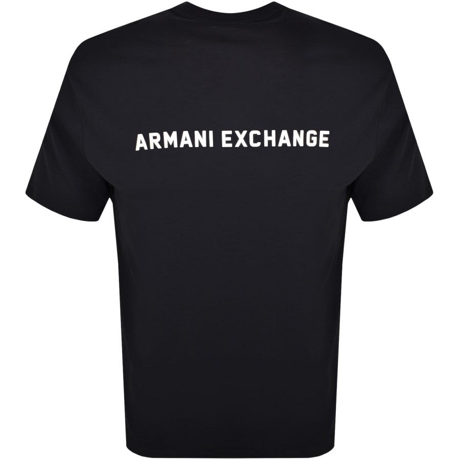 ★AEAE★ WEB LOGO TSHIRTS [NAVY] Emporio Armani Short Sleeve Logo T Shirt Navy | Mainline